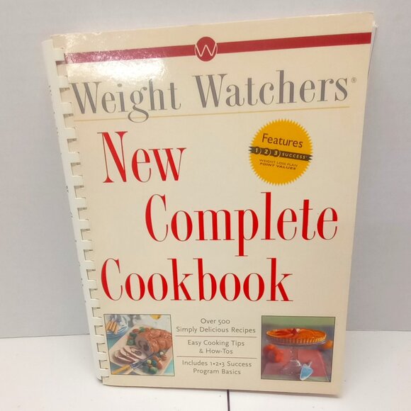 Vintage Weight Watchers Cookbook 500+ Recipes 90s Health Book - Picture 1 of 7
